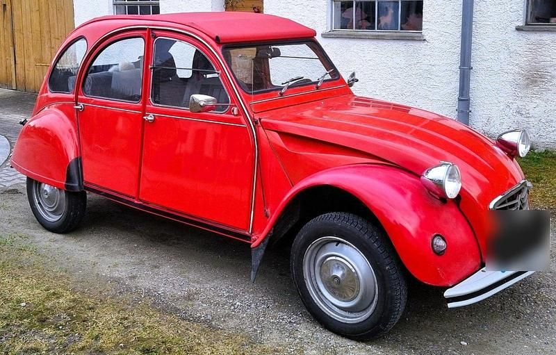 Second-hand Citroën 2CV 27 CP (19 kW) 1990 Roșu Berlinǎ