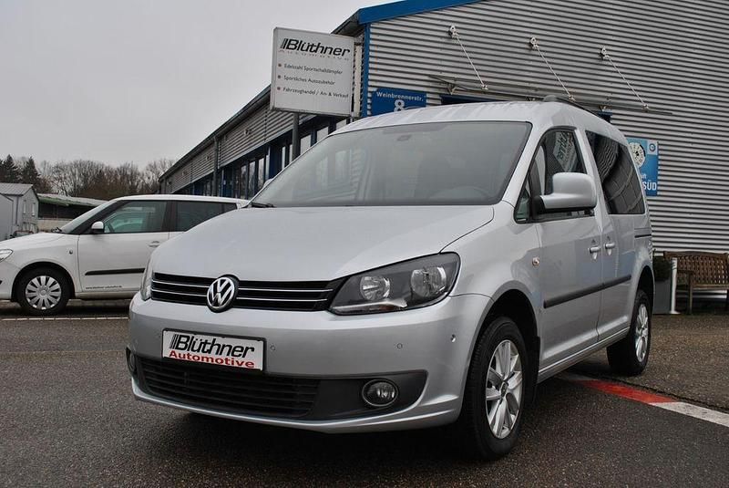 Gebraucht VW Caddy Edition 110 PS (80 kW) 2013 Silber Van / Kleinbus