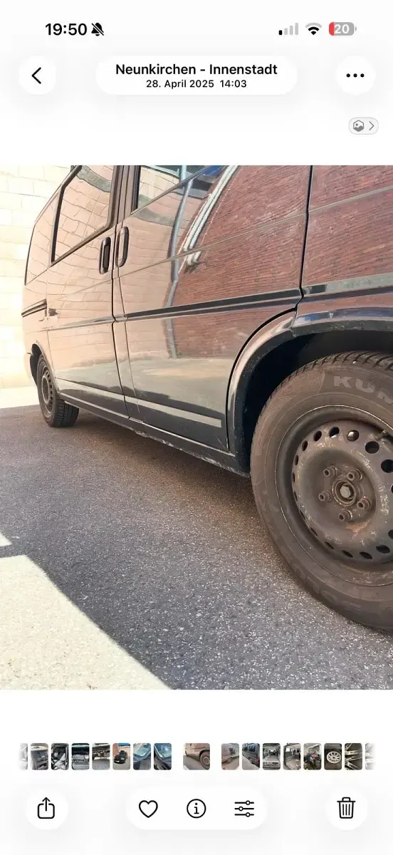 Gebraucht VW Multivan 140 PS (102 kW) 1997 Schwarz Van / Kleinbus
