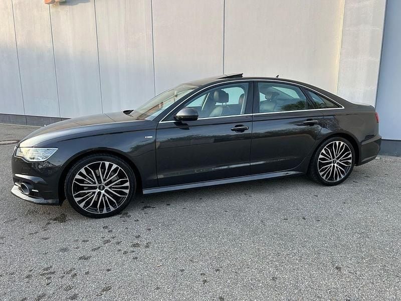 Używany Audi A6 S-Line 272 KM (200 kW) 2017 Szary Sedan/Limuzyna