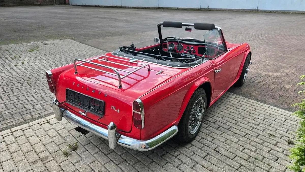 Gebraucht Triumph TR4 100 PS (73 kW) 1964 Rot Cabrio