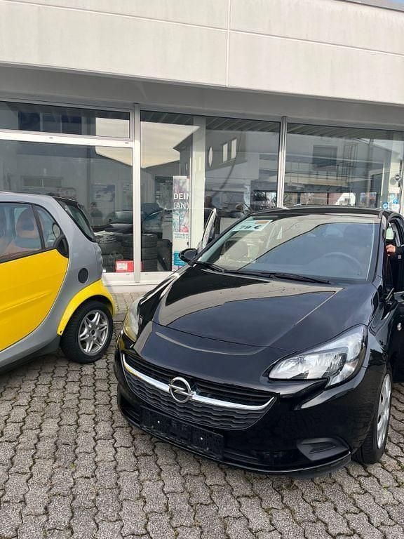 Schwarz Gebraucht 2017 Opel Corsa Edition Kleinwagen | 5.300 € (Superpreis) - Bild 1/4