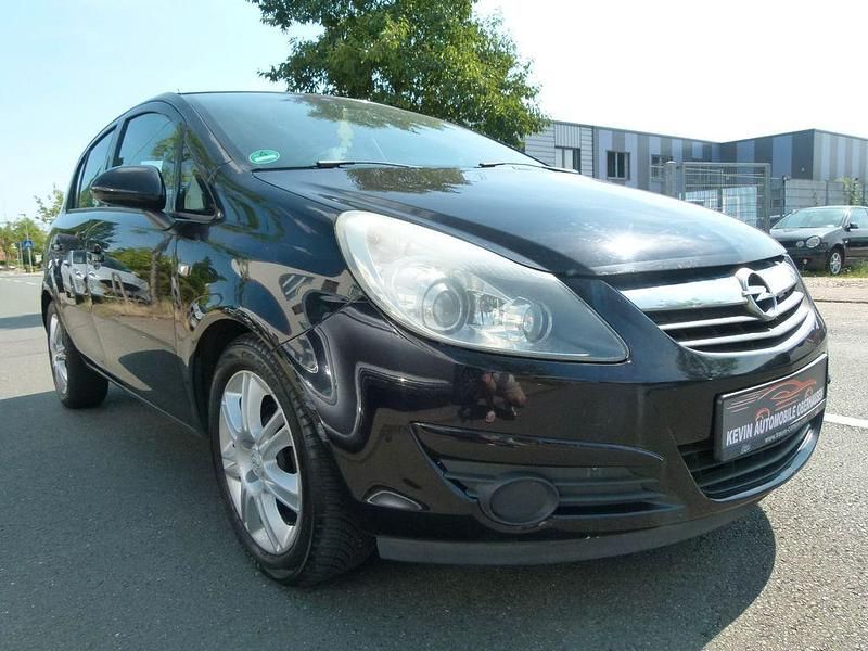 Gebraucht Opel Corsa Edition 90 PS (66 kW) 2008 Schwarz Limousine