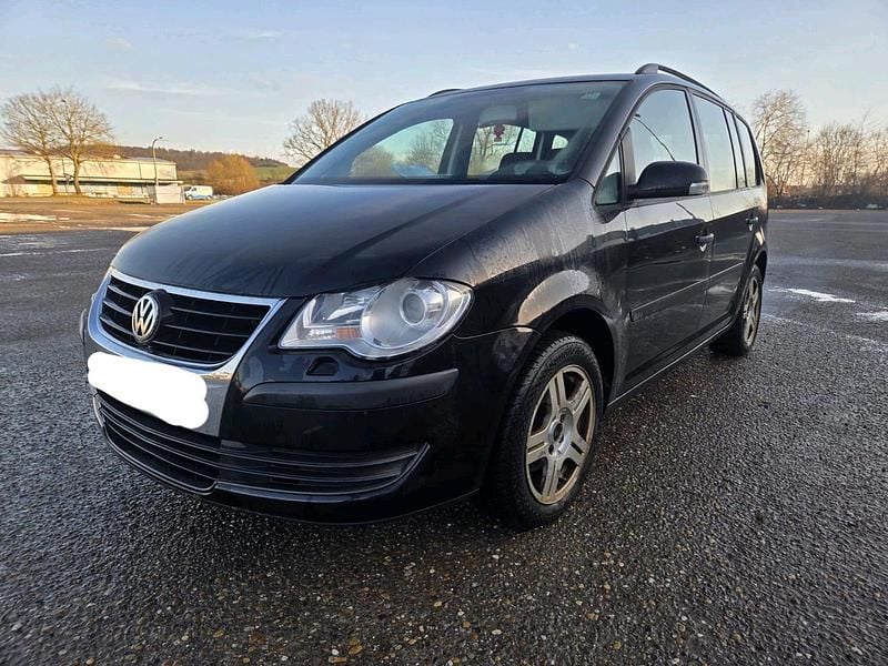Gebraucht VW Touran 105 PS (77 kW) 2007 Schwarz Van / Kleinbus