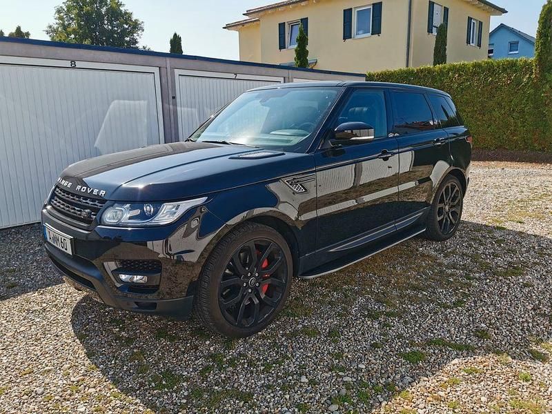 Schwarz Gebraucht 2014 Land Rover Range Rover Sport Autobiography Dynamic SUV | 36.999 € - Bild 1/4