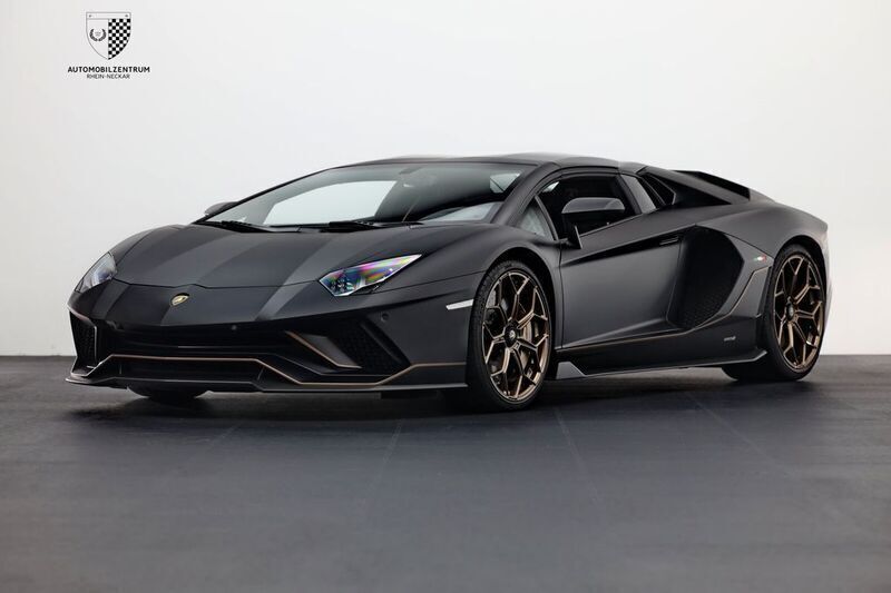 Schwarz Gebraucht 2022 Lamborghini Aventador Cabrio | 769.900 € - Bild 1/4