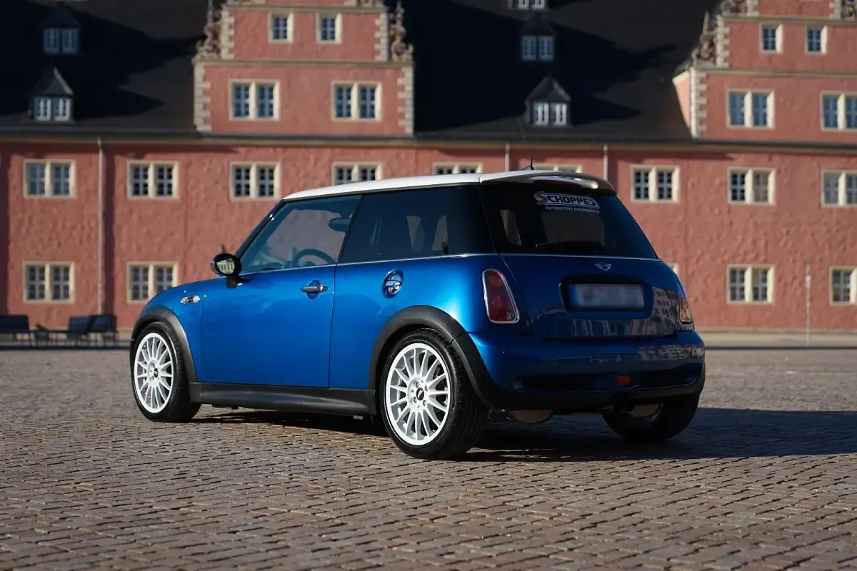 Gebraucht Mini John Cooper Works 211 PS (155 kW) 2005 Blau Kleinwagen