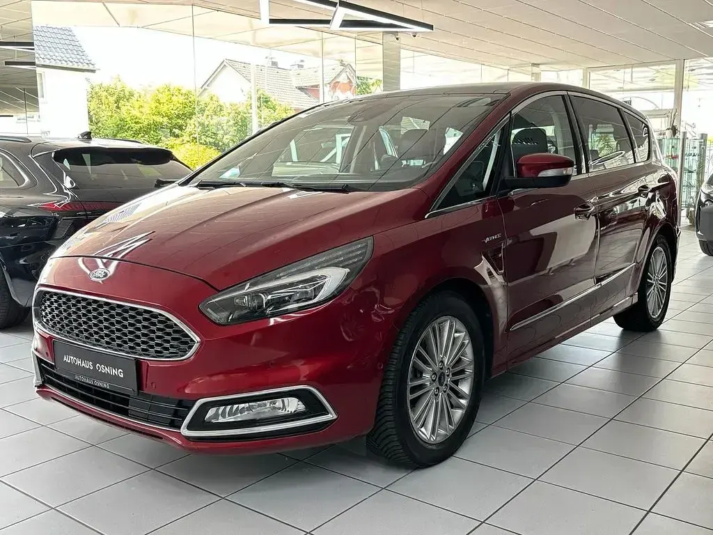 Gebraucht Ford S-MAX Vignale 241 PS (177 kW) 2019 Rot Van / Kleinbus