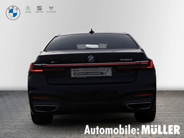 Gebraucht BMW 740 M Sport 340 PS (250 kW) 2021 Schwarz Limousine