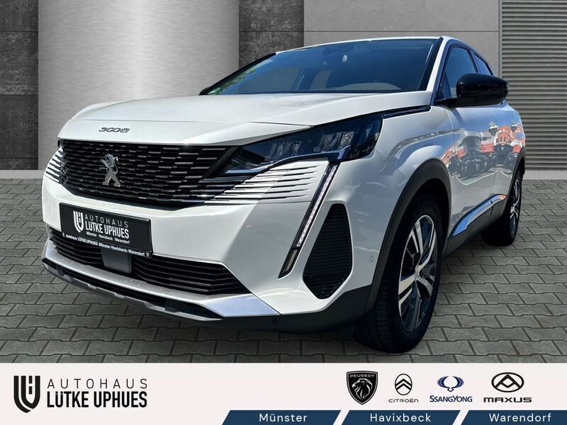 Weiß Gebraucht 2022 Peugeot 3008 Allure SUV | 22.390 € (Fairer Preis) - Bild 1/4
