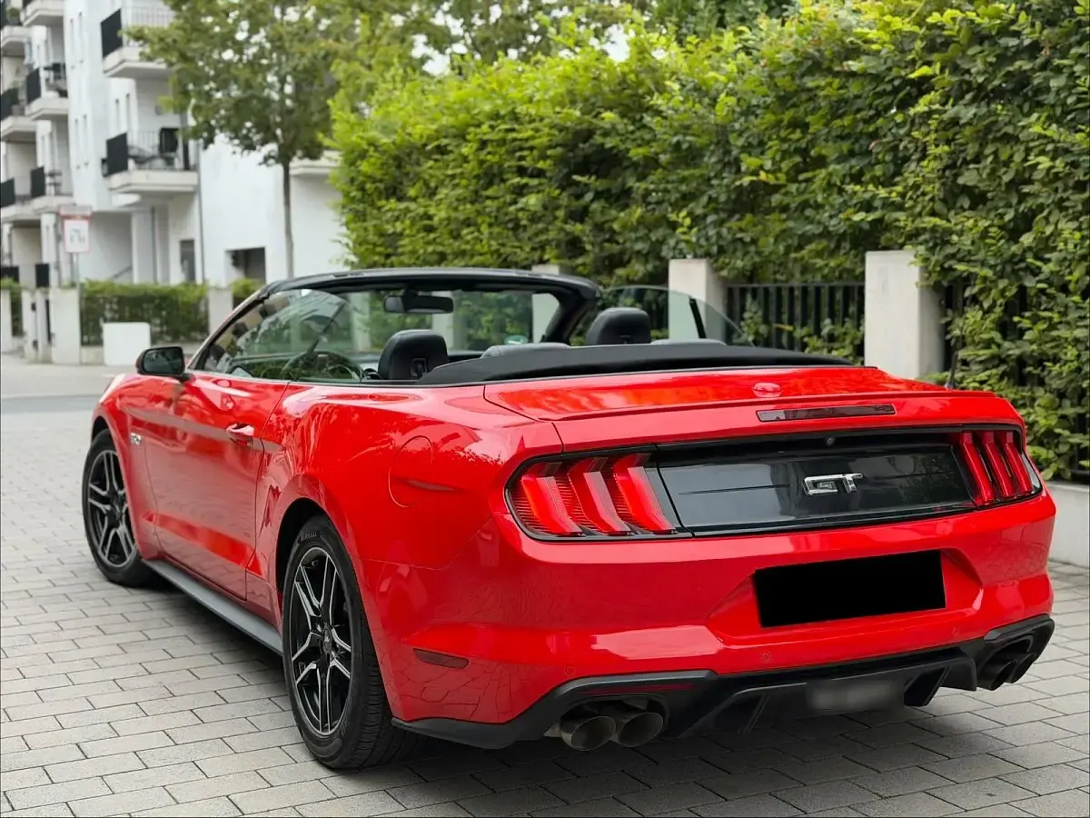 Gebraucht Ford Mustang GT Premium 466 PS (342 kW) 2019 Rot Cabrio