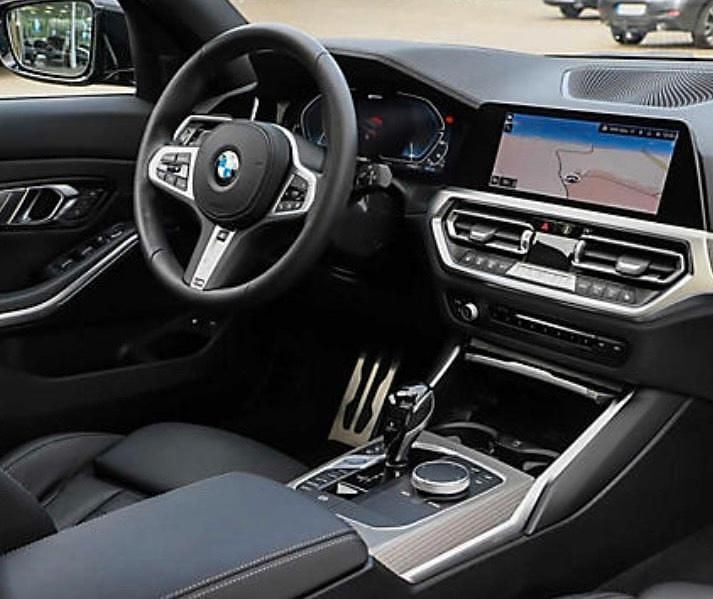 Schwarz Gebraucht 2021 BMW 330e M Sport Kombi | 27.500 € (Fairer Preis) - Bild 1/4