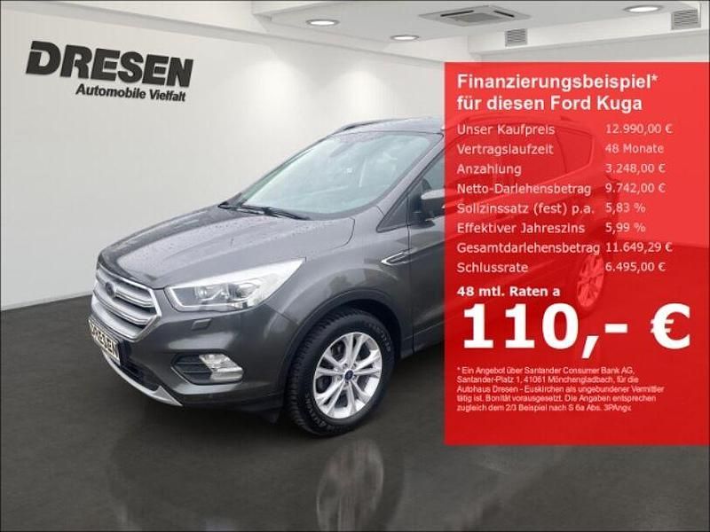 Metallic) (grau Gebraucht 2018 Ford Kuga Titanium SUV | 12.990 € (Fairer Preis) - Bild 1/4