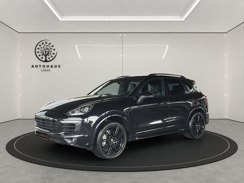 Schwarz Gebraucht 2017 Porsche Cayenne S Chrono SUV | 32.990 € (Guter Preis) - Bild 1/4