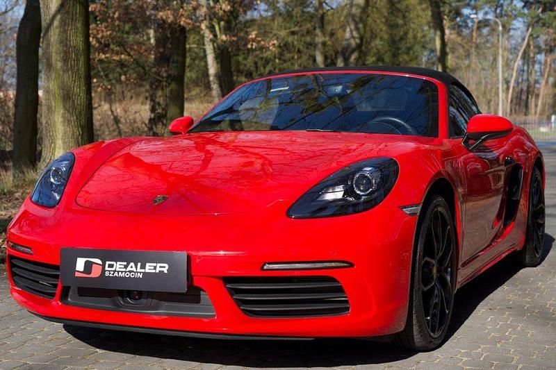 Gebraucht Porsche Boxster Edition 299 PS (219 kW) 2023 Rot Cabrio