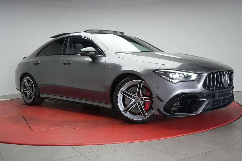 Mountaingrau Gebraucht 2020 Mercedes CLA45 AMG AMG Coupé | 48.990 € (Etwas zu teuer) - Bild 1/4