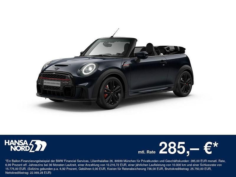 Schwarz Gebraucht 2022 Mini John Cooper Works Cabriolet Cabrio | 31.550 € (Guter Preis) - Bild 1/3