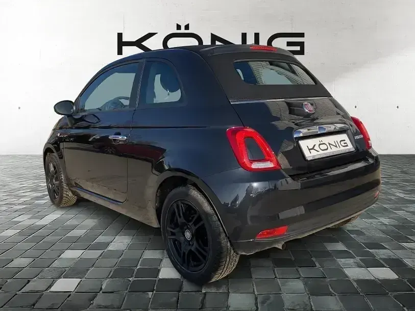 Second-hand Fiat 500C 69 CP (50 kW) 2023 Negru Cabrio