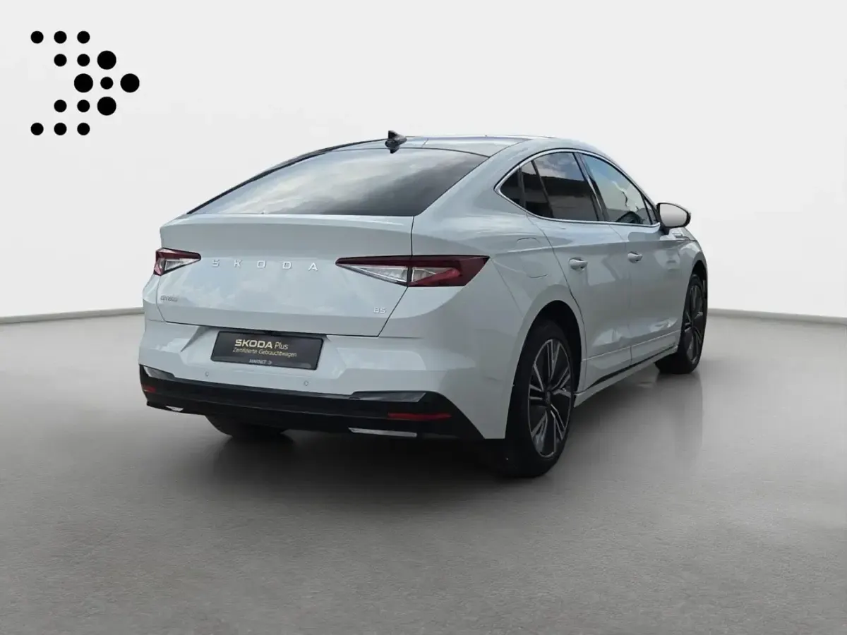 Gebraucht Skoda Enyaq iV Loft 210 kW (286 PS) 2025 Moonweiß perleffekt SUV