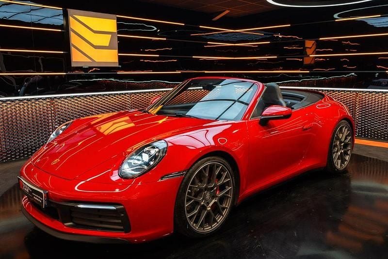 Gebraucht Porsche 911 Carrera S Cabriolet 540 PS (397 kW) 2019 Rot Cabrio