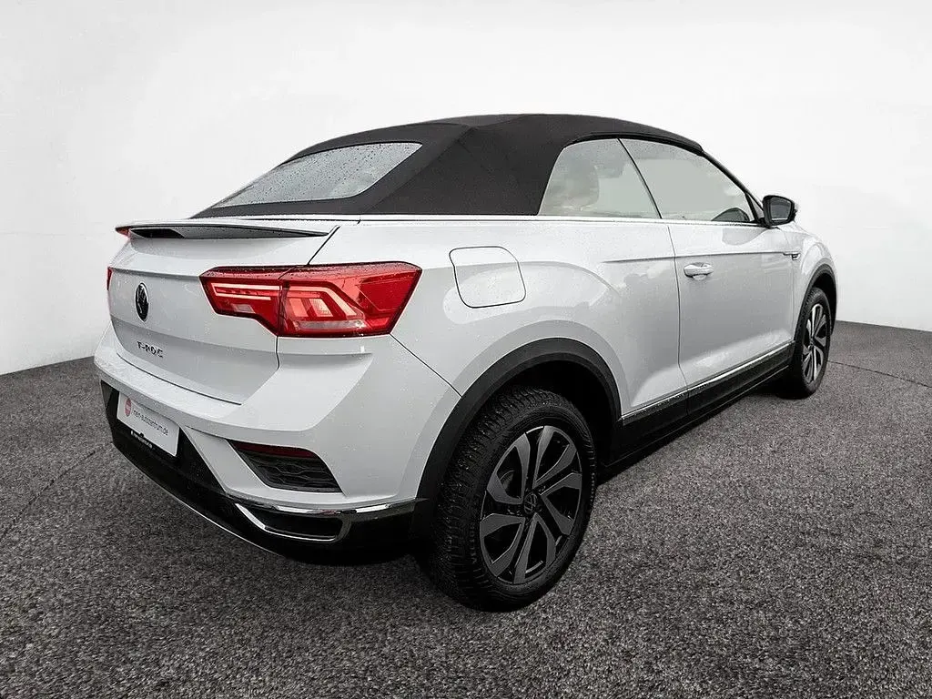 Gebraucht VW T-Roc Cabriolet Active 110 PS (80 kW) 2021 Pure white Cabrio