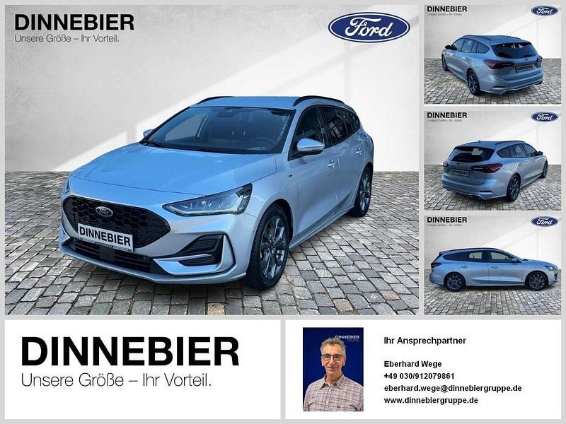Gebraucht Ford Focus ST-Line X 155 PS (114 kW) 2024 Moondust silver met Kombi