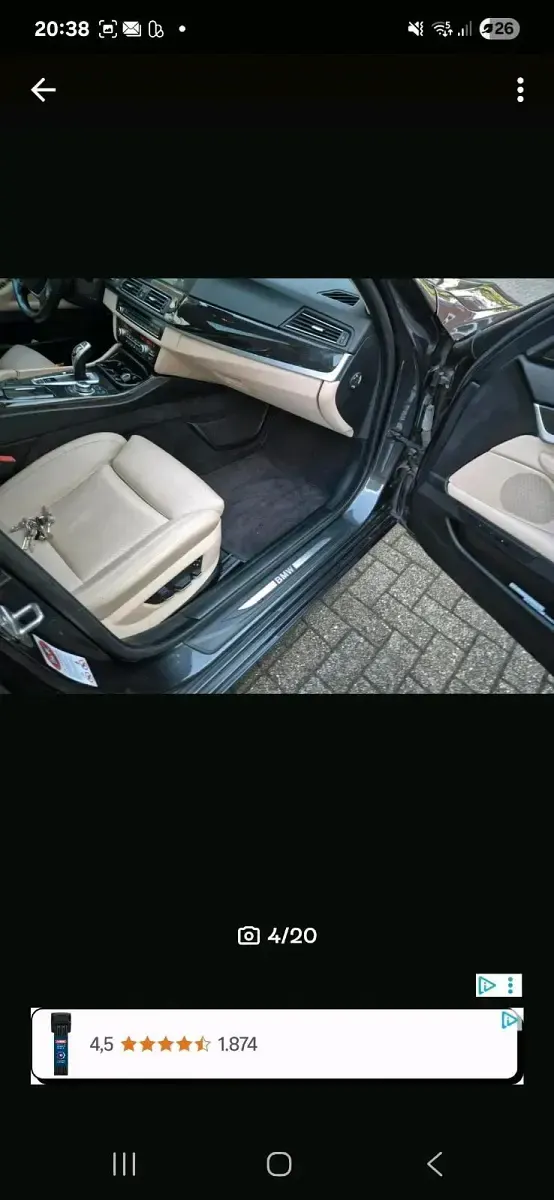 Gebraucht BMW 530 265 PS (194 kW) 2010 Blau Limousine