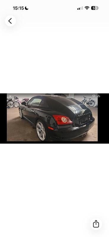 Gebraucht Chrysler Crossfire 218 PS (160 kW) 2007 Schwarz Coupé