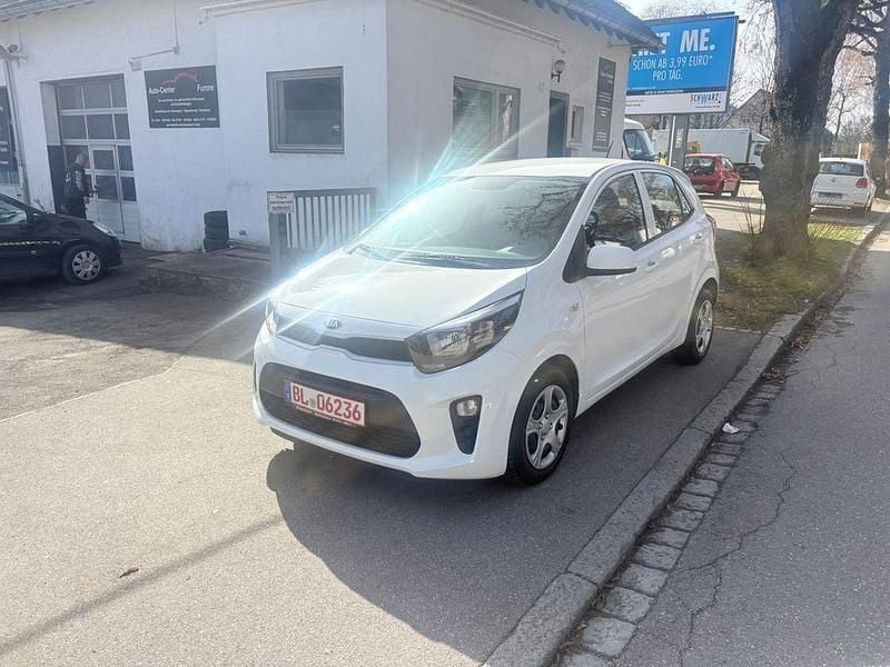 Gebraucht Kia Picanto Edition 7 67 PS (49 kW) 2018 Weiß Kleinwagen