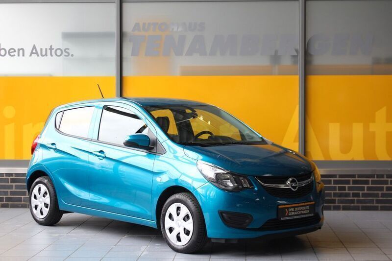 Blau Gebraucht 2019 Opel Karl Edition Kleinwagen | 11.900 € (Teuer) - Bild 1/4