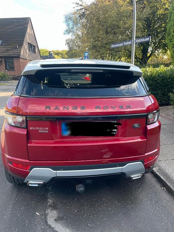 Gebraucht Land Rover Range Rover evoque Dynamic 190 PS (139 kW) 2012 Rot SUV