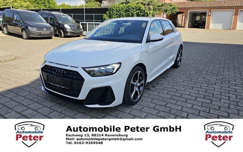 Weiß Gebraucht 2021 Audi A1 Sportback S-Line Kleinwagen | 19.000 € - Bild 1/4