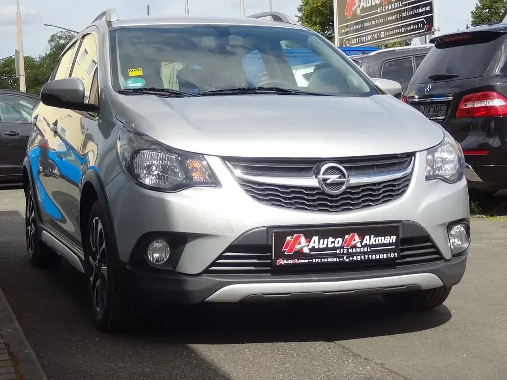 Gebraucht Opel Karl Rocks 73 PS (53 kW) 2018 Silber Kleinwagen