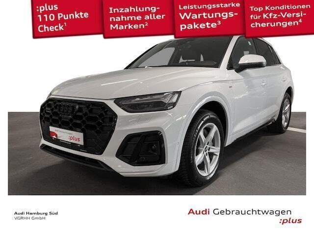 Gebraucht Audi Q5 S-Line 204 PS (150 kW) 2023 T9 ibisweiß SUV