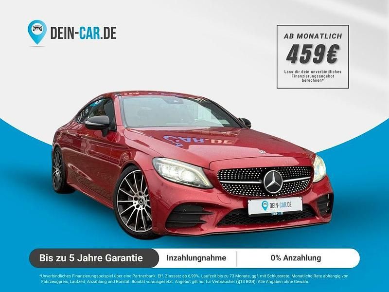 Rot Gebraucht 2019 Mercedes C300 AMG line | 30.670 € (Teuer) - Bild 1/4