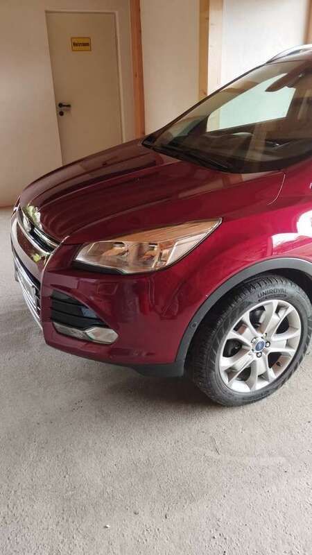 Rot Gebraucht 2015 Ford Kuga Titanium SUV | 9.000 € (Guter Preis) - Bild 1/4