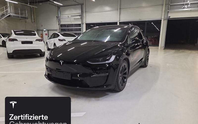 Schwarz Gebraucht 2024 Tesla Model X SUV | 86.700 € (Guter Preis) - Bild 1/4