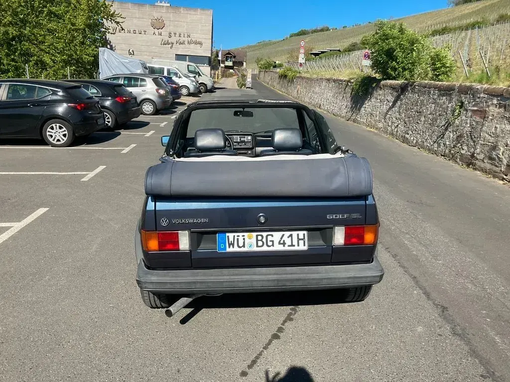Gebraucht VW Golf Cabriolet 90 PS (66 kW) 1985 Blau Cabrio
