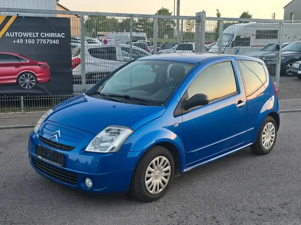 Gebraucht Citroën C2 Comfort 60 PS (44 kW) 2006 Bleu grand pavois Kleinwagen
