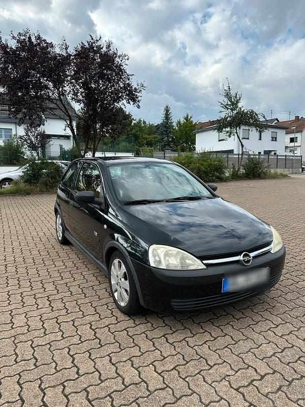 Schwarz Gebraucht 2003 Opel Corsa Kleinwagen | 990 € (Guter Preis) - Bild 1/4