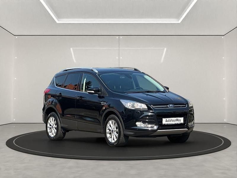 Schwarz Gebraucht 2015 Ford Kuga Titanium SUV | 6.950 € - Bild 1/4