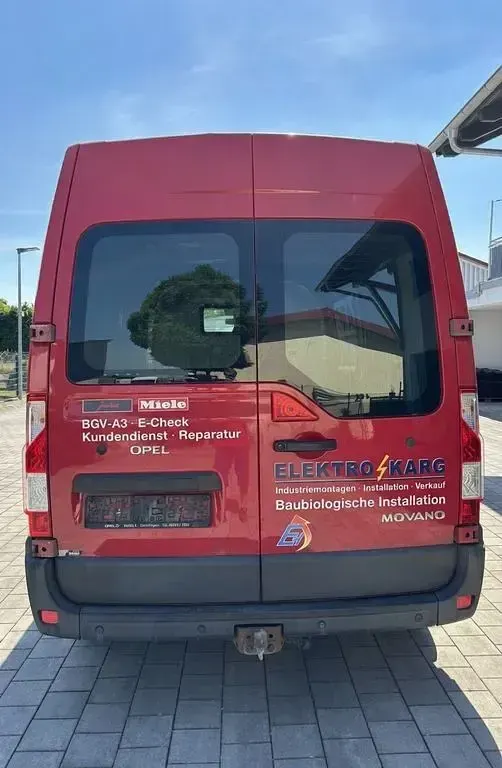Gebraucht Opel Movano 150 PS (110 kW) 2014 Rot Van / Kleinbus