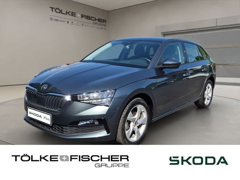 Quarz grau met. Gebraucht 2020 Skoda Scala Style Kleinwagen | 17.459 € (Fairer Preis) - Bild 1/4