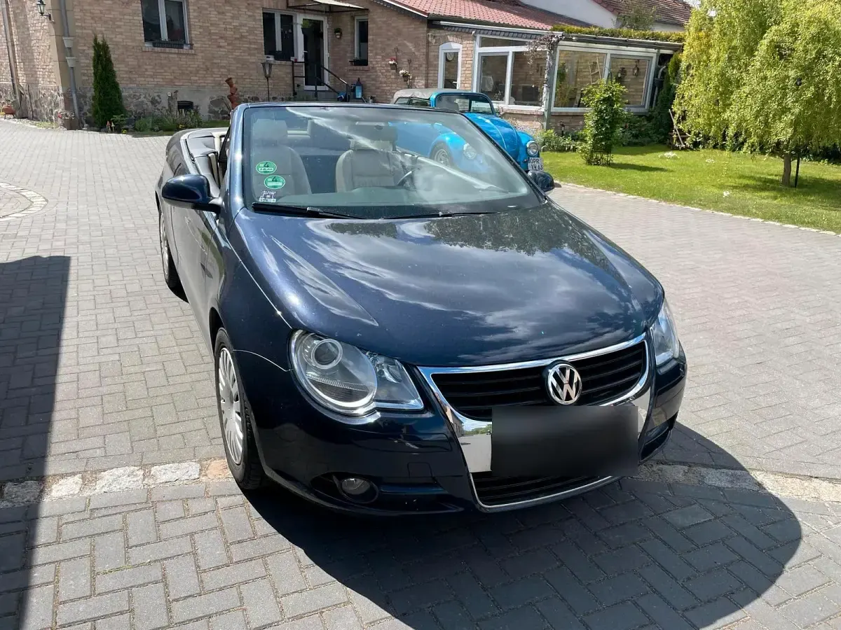 Brugt VW Eos 2006 Blå Cabriolet