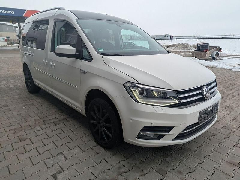 Gebraucht VW Caddy Maxi Highline 125 PS (91 kW) 2015 Weiß Van / Kleinbus