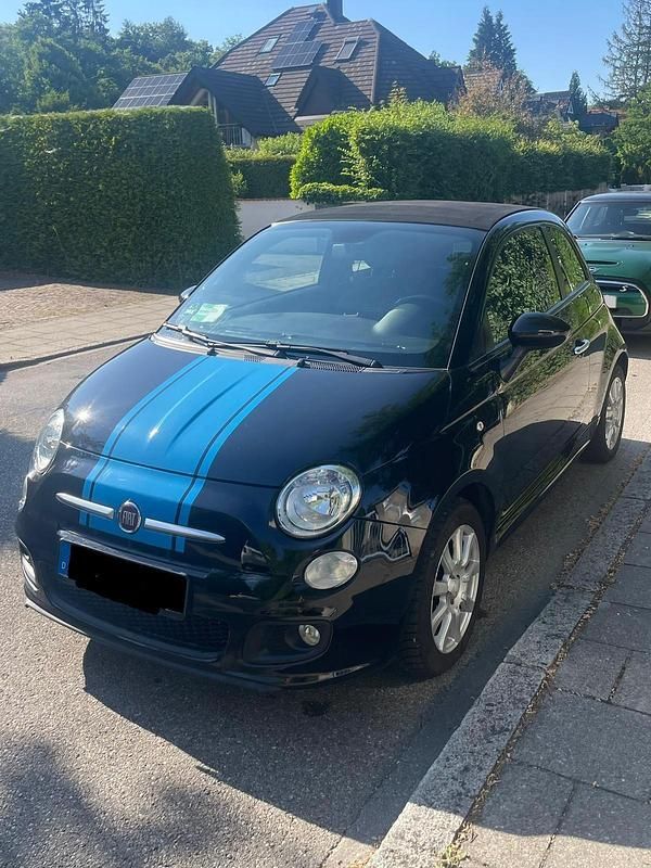 Schwarz Gebraucht 2013 Fiat 500C Cabrio | 5.300 € (Guter Preis) - Bild 1/4