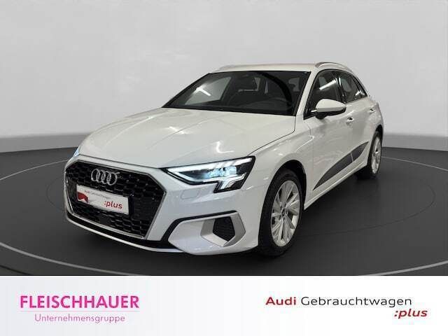 Gletscherweiß metallic Gebraucht 2024 Audi A3 Advanced Plus | 32.790 € (Teuer) - Bild 1/4