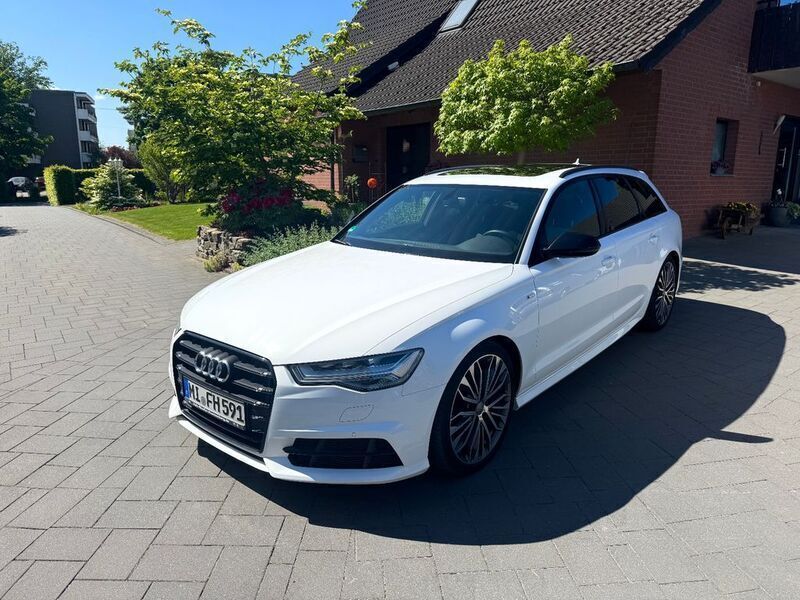 Weiß Gebraucht 2018 Audi A6 Black Edition Kombi | 29.999 € (Guter Preis) - Bild 1/4