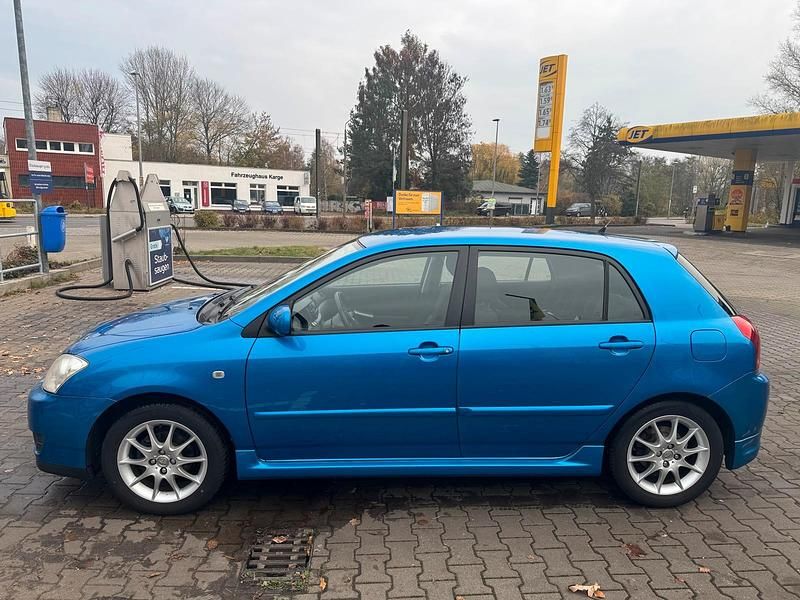 Gebraucht Toyota Corolla 110 PS (80 kW) 2007 Blau Kleinwagen