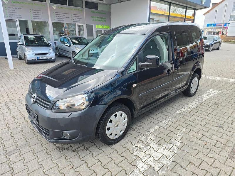 Gebraucht VW Caddy Trendline 110 PS (80 kW) 2011 Schwarz Van / Kleinbus